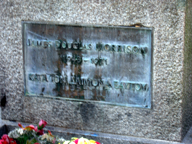 Jim Morrison's grave